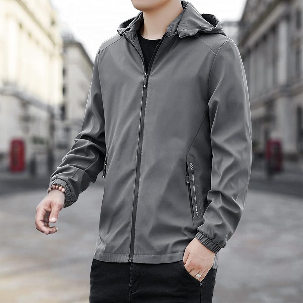 8 YARDS フード付きアウター M グレー 8YARDS 8 YARDS フード付き