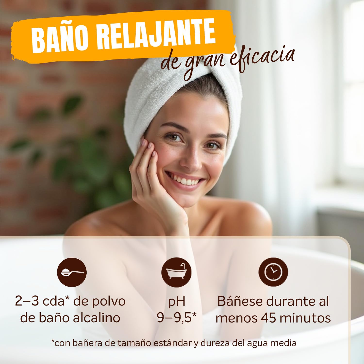Sales de baño alcalinas, 2.4 kg con arcilla blanca; polvo alcalino | con arcilla de Francia; Dermatest: puntuación MUY BUENO