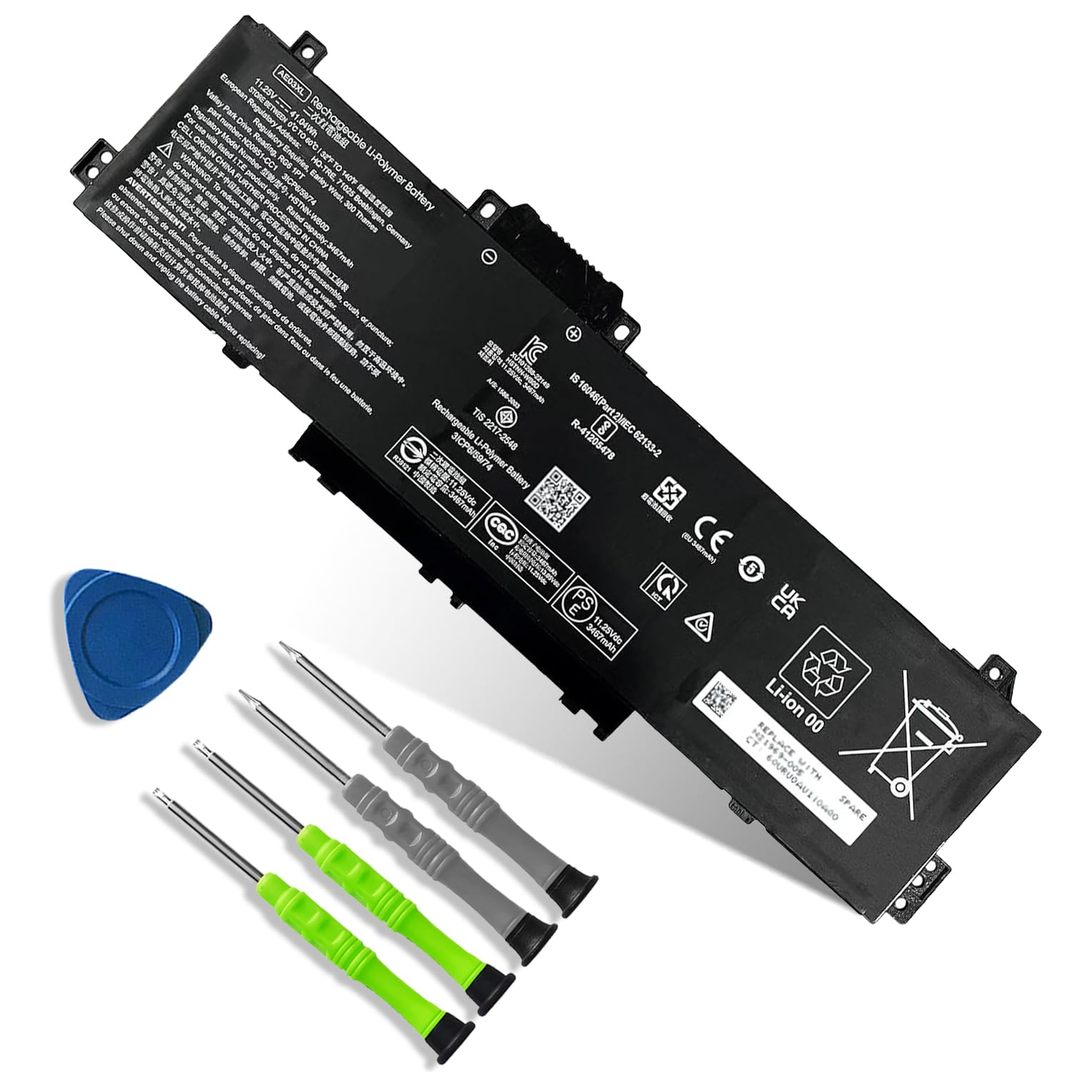 Amazon.com: AE03XL N21969-005 Laptop Battery Replacement for HP
