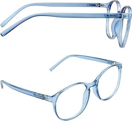 Miniatura 6 de LAMBBAA Gafas presbíopicas multifocales progresivas redondas vintage, gafas de luz anti-azul..