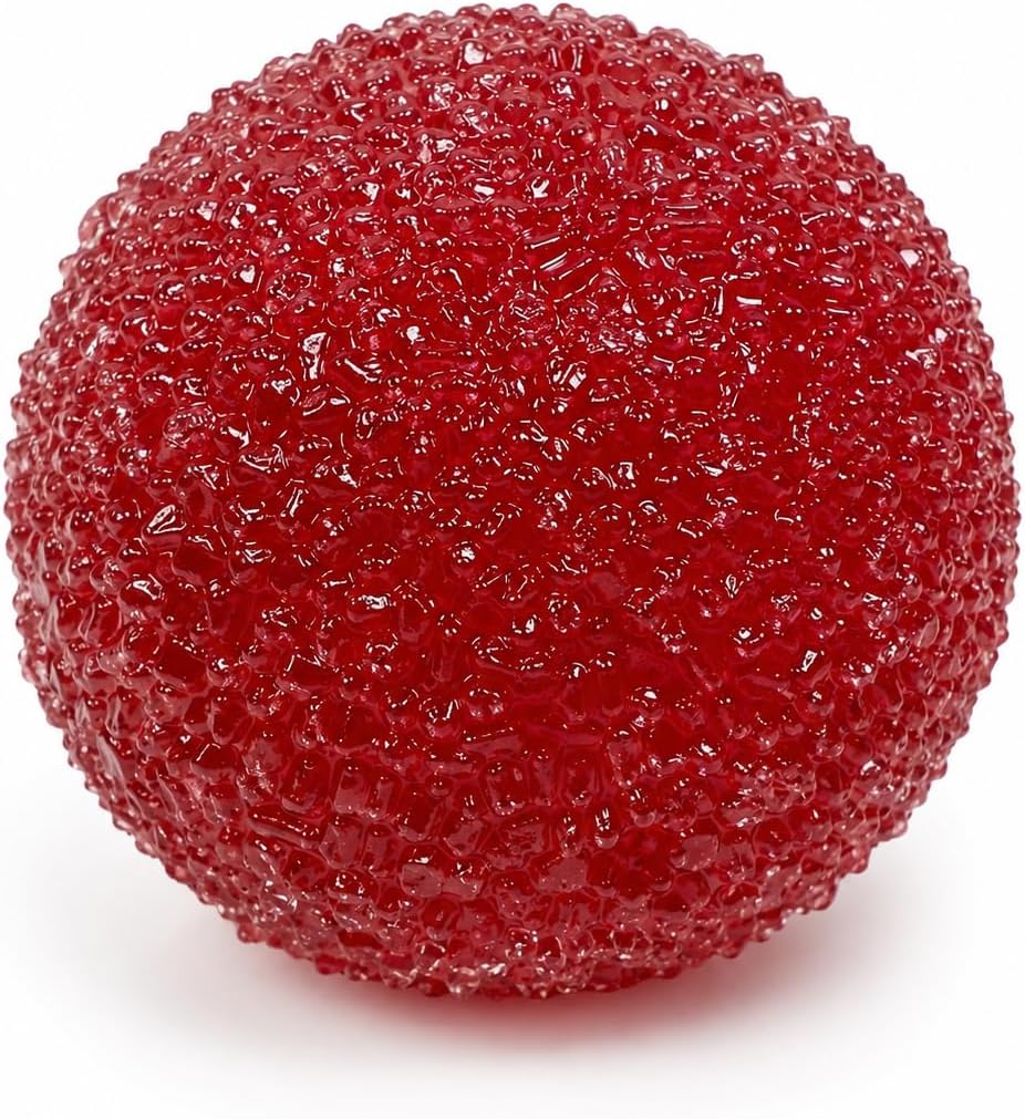 Waxberry Squishy Stress Ball, Adult Desk Fidget, Ice-Skin Feel, 1 Pack