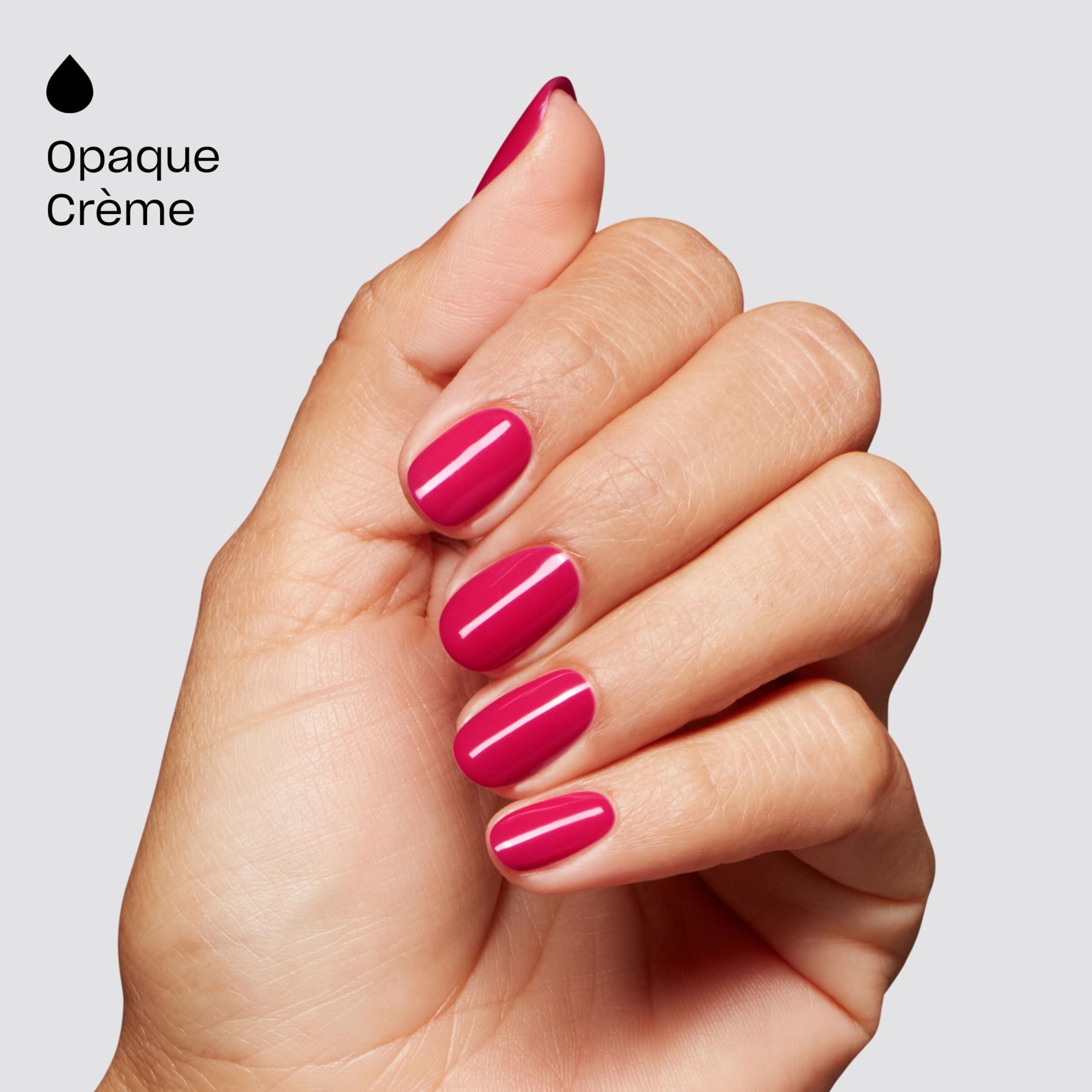 OPI GELement LED Cure Gel Nail Polish System | DIY Salon Quality | Assorted Colors, Base & Top Coat | LED Curing Lamp | Starter Kit + Prep Supplies | Sold Separately | Vegan | Soak Off Removal: Gel Nail Polish Color Clawberry Margarita | Opaque Bright Hot Pink Crème
