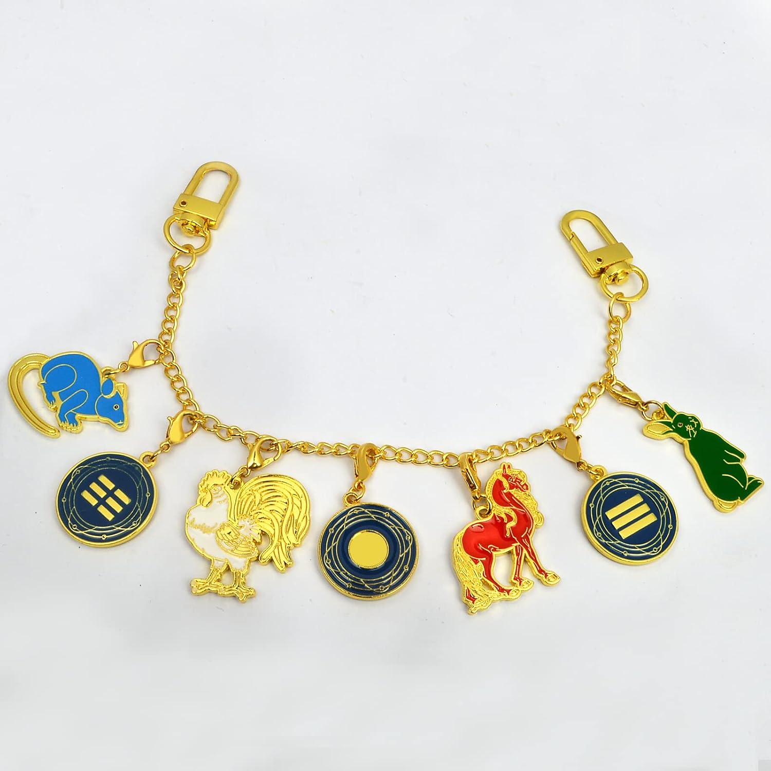 Feng Shui Cardinal Connectivity Activator Charms Hanging Chain W5330 image 2