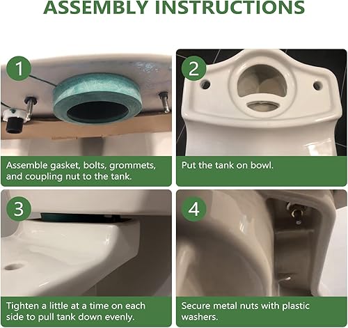 Miniatura 2 de Reemplazo para el kit de acoplamiento de tanque a tazón de tanque campeón AS738756-0070A estándar americano