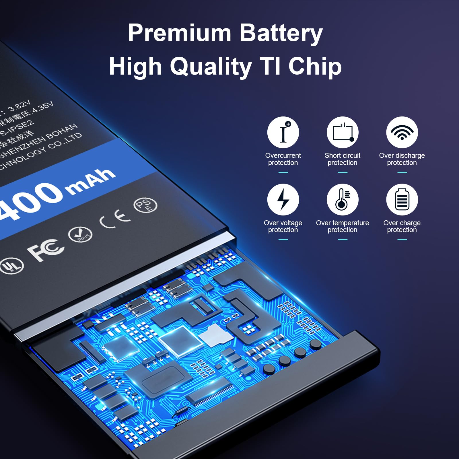 Batterie Battery AkkU pour Apple iPhone 15 Plus