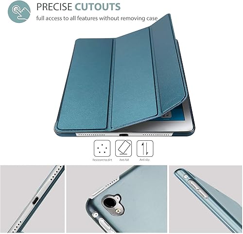 Miniatura 8 de ProCase Funda rígida delgada para iPad Pro 9.7 con 2 protectores de pantalla de vidrio templado para iPad 9.7 2018 y 2017 / iPad Pro 9.7 / iPad Air