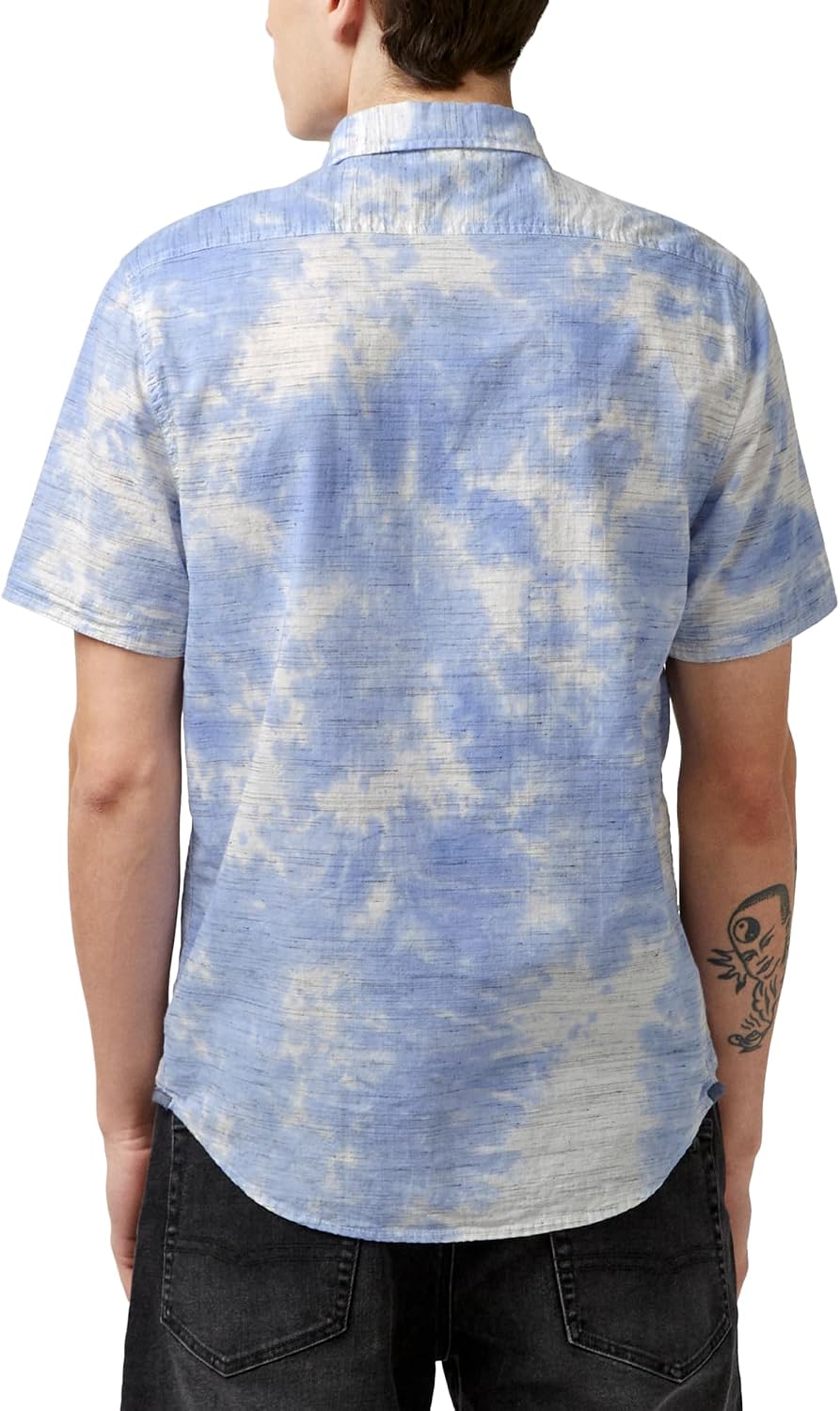 Buffalo David Bitton Men's Short Sleeve Printed Button Down