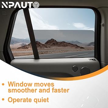 Front Passenger Side Power Window Regulator with Motor for 2003-14 Ford E-150 E-250, 1992-02 E150 E250 Econoline Van, 03-05 E350 Club Wagon, 92-98 E350 Econoline, 1999-14 E350 Super Duty, Right