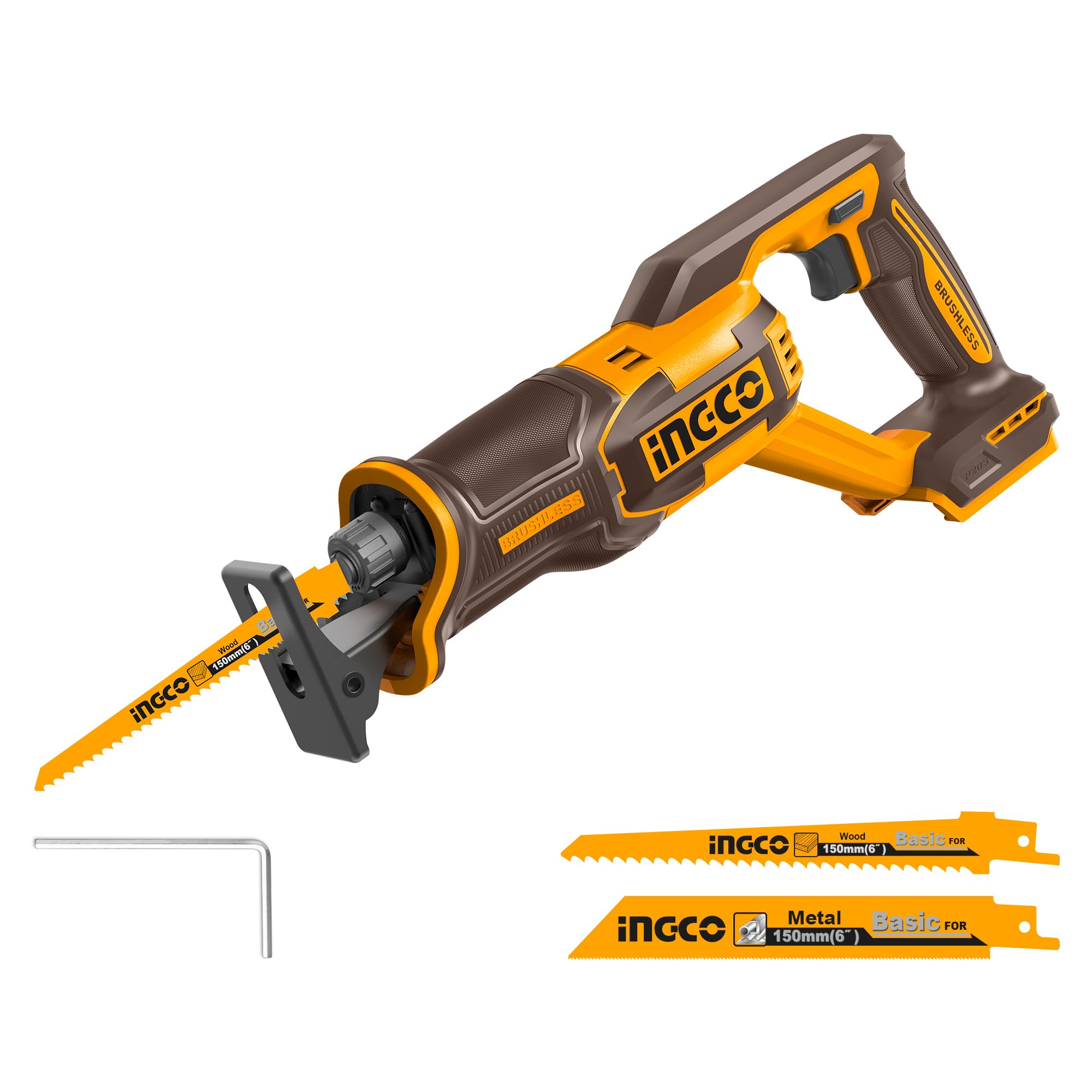 INGCO Sierra Sable Inalámbrica 20V (producto único) CRSLI2108