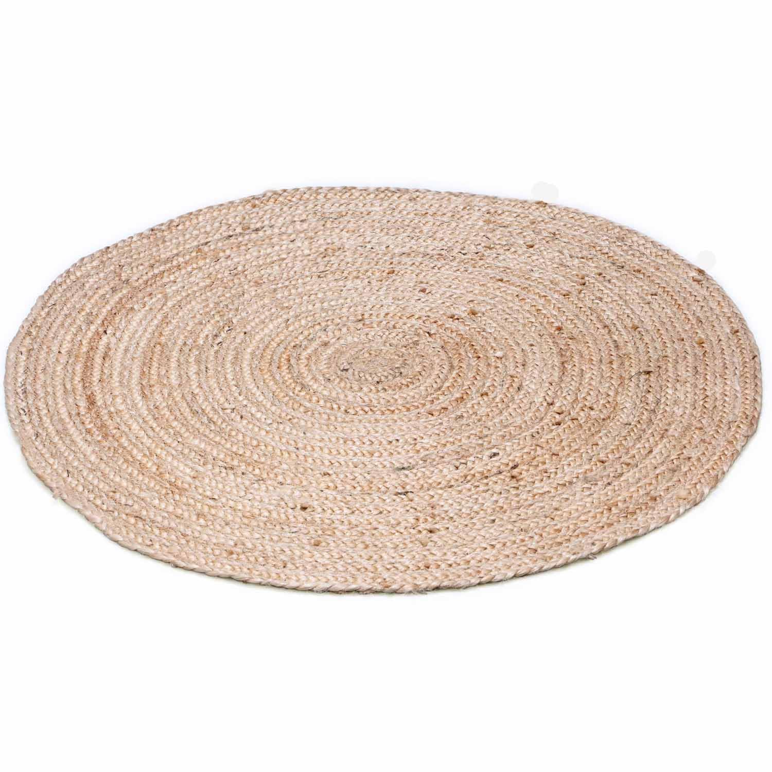 Tapis Rond en Jute tressé Abril 90 cm