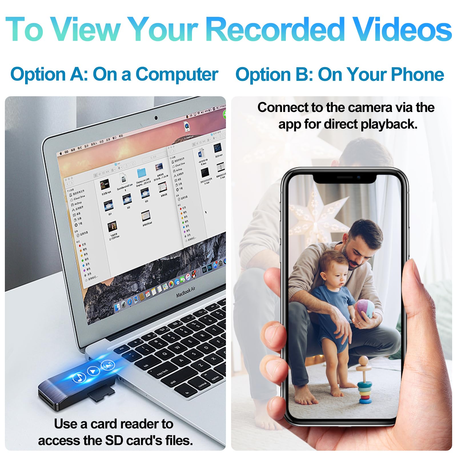 TANGMI Mini Camara Espia WiFi, Hub de Carga 5-en-1 Mini Camara WiFi, WiFi 2.4G & 5Ghz 1080P HD con Detección de Movimiento y Alertas Instantáneas para Hogar y Oficina