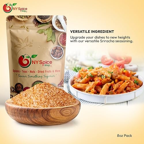 Miniatura 2 de NY Spice Shop Sal de sriracha - 1 libra de sal marina de sriracha - polvo de condimento de sriracha - polvo de sriracha para huevos revueltos