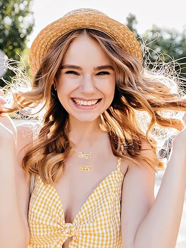 Miniatura 4 de Collar con número de ángel 444222111, cadena de números de oro para mujer, acero inoxidable, joyería de numerología para niñas, regalo para fiesta