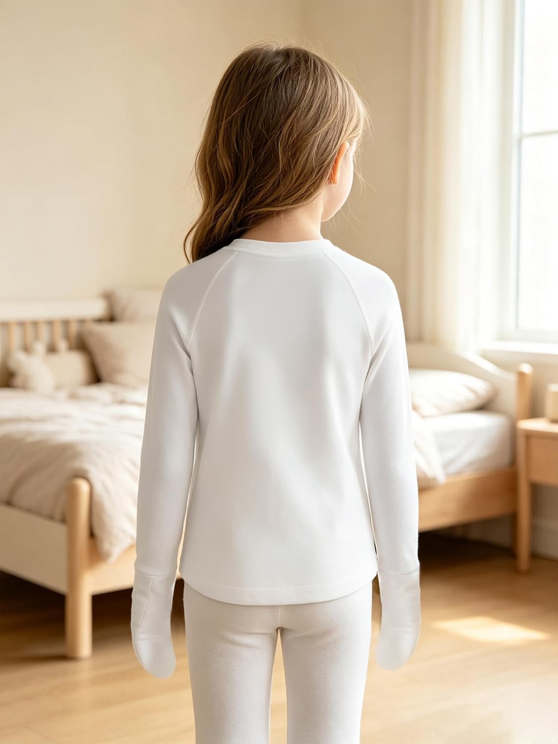 XUNZOO Kids Mittens Shirts Stop Scratching Mittens T-Shirts