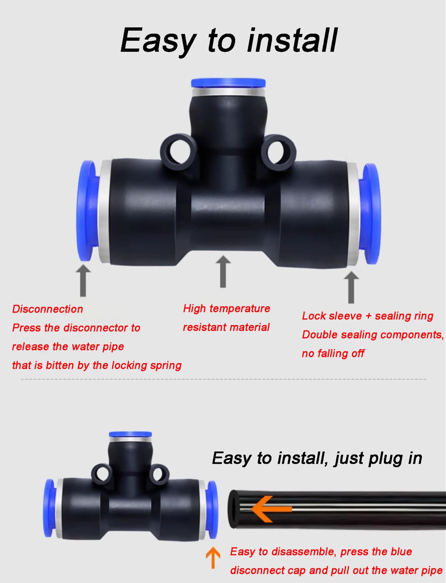 Kit di irrigazione a goccia pieghevole a 360°, irrigazione da giardino, kit di irrigazione a goccia, attrezzatura di irrigazione automatica for giardino, serra, aiuola, patio, prato(30meters/98.4ft)