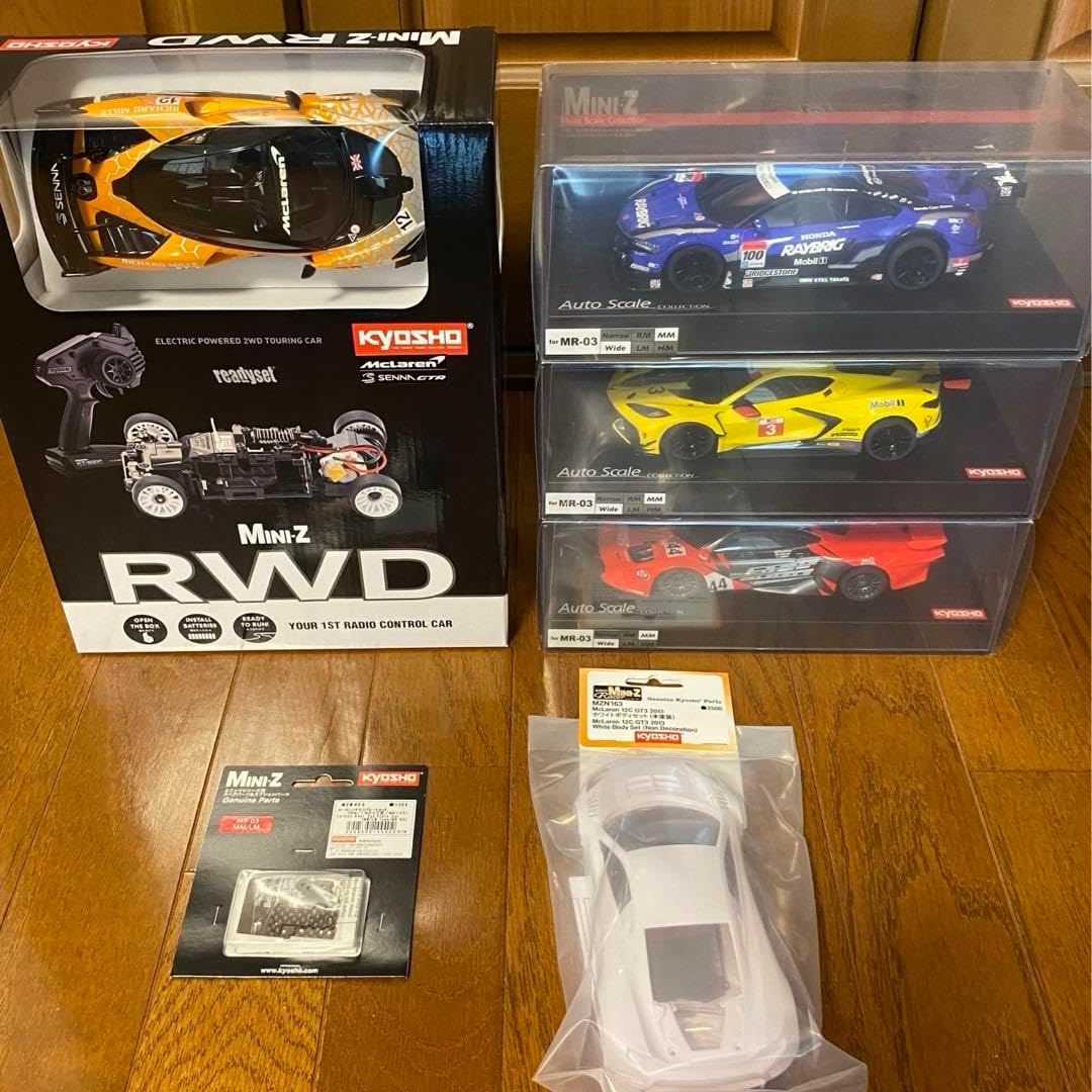 京商ミニッツRWD、ASC、ジャイロユニット、ハイグリップタイヤ他 ミニッツRWD/ASC セット 京商ミニッツRWD、ASC、ジャイロユニット