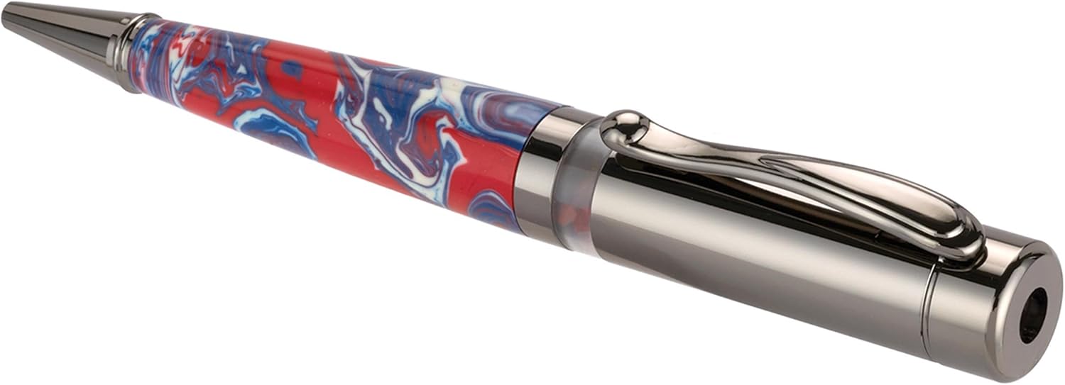 Woodriver Project Kit - Kaleidoscope Pen, Gun Metal
