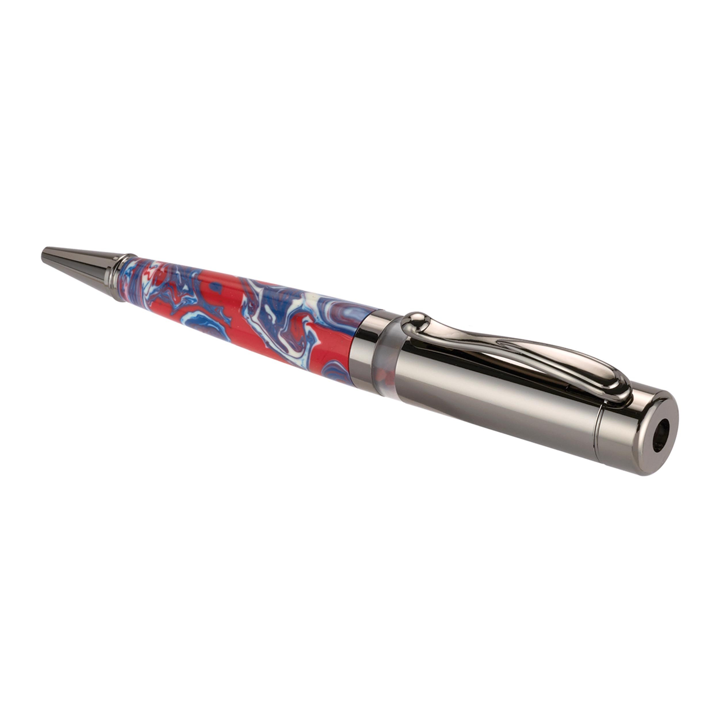 Woodriver Project Kit - Kaleidoscope Pen, Gun Metal