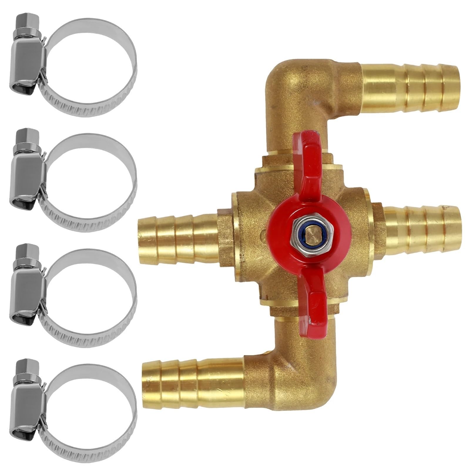 Ymmashds Bronze 16Mm Idle Air Control Actuator Heater Control Valve With Brass Body Plated Shank Robust Multifunctional Controlled(Bronze 16Mm)