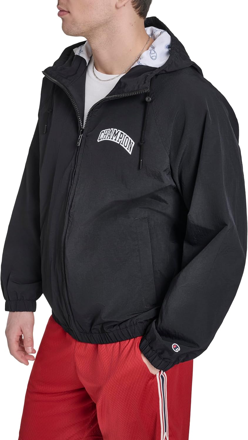 Champion Men's Packable Fanny Pack Windbreaker Hoody