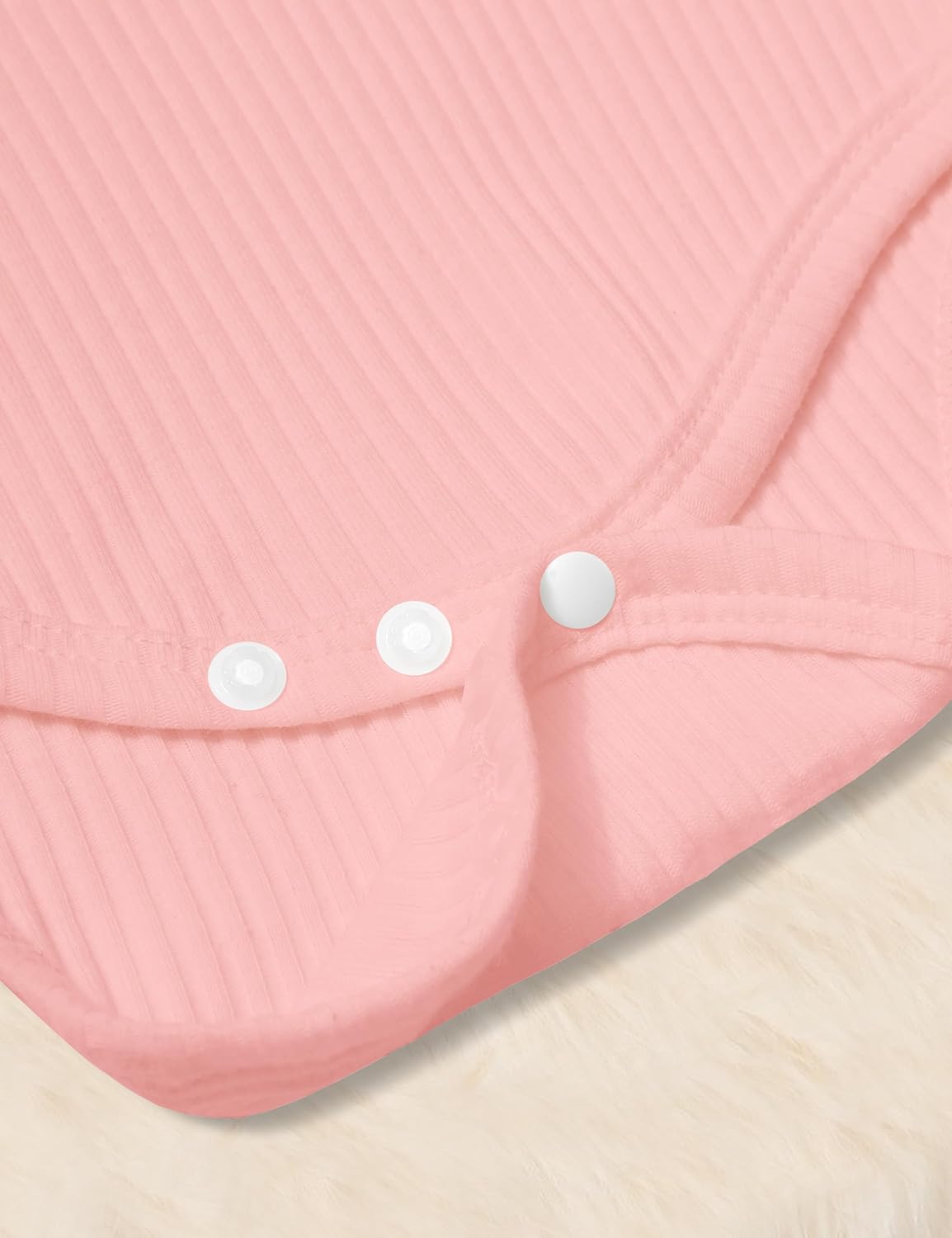 NAPU Baby Girl Clothes Long Sleeve Romper 3Pcs Baby Girl Outfits Flare Pants Set with Headband Fall Baby Girl Winter Clothes - Image 6