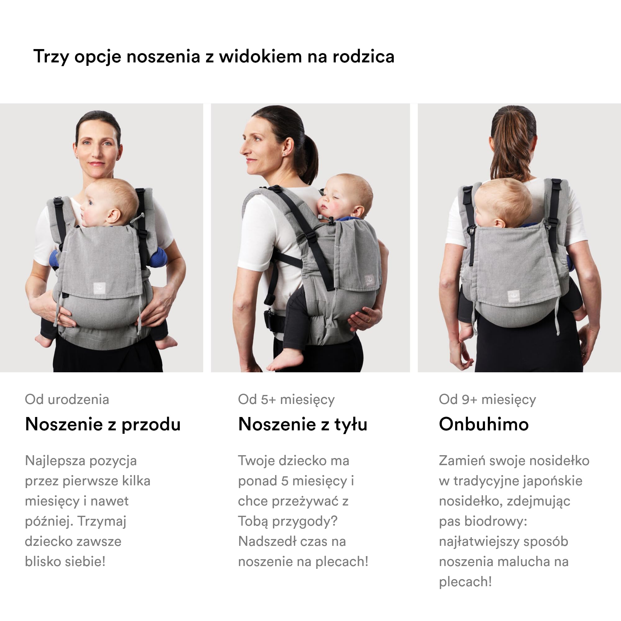 Nosidełko Stokke Limas Flex, Floral Beige (OCS) - Nosidełko z pełnym zapięciem - Trzy opcje noszenia - Bezpieczne dla dzieci od 1 miesiąca życia/4 kg do 20 kg