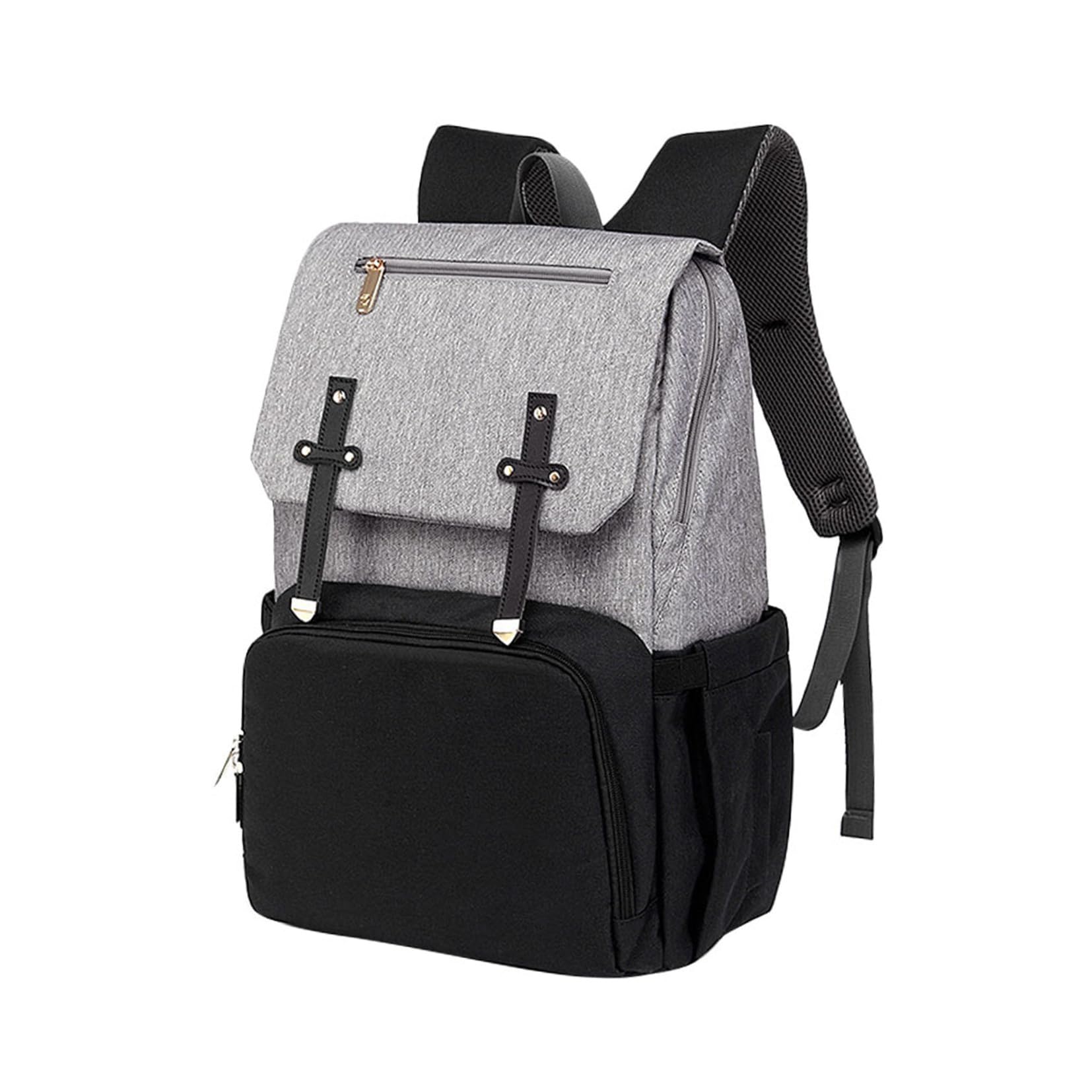 1pieza Mochila De Viaje Multifuncional para Bebés Gran Capacidad Doble Asa y Diseño Estiloso para Maternidad y Al Aire