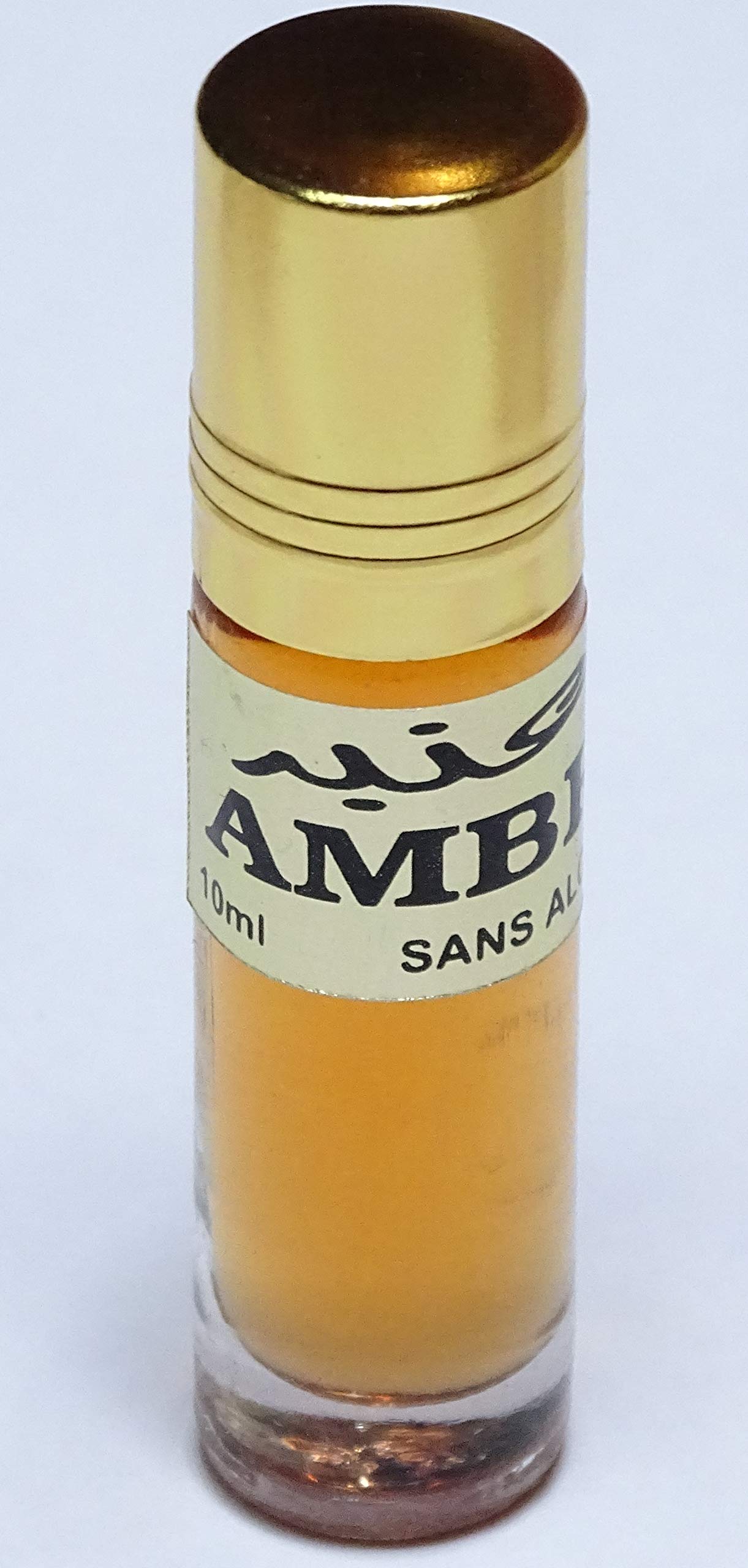 Amber aceite perfume sin alcohol - marroqui - 6 ml -botella cristal roll on.