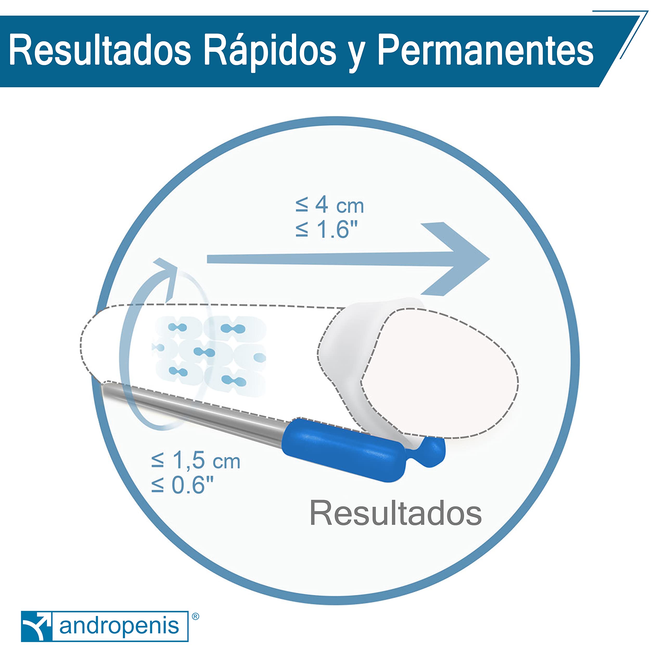 Alargador de Pen Masculino | Extensor Masculino | Andropenis AndroPro | Marca Andromedical