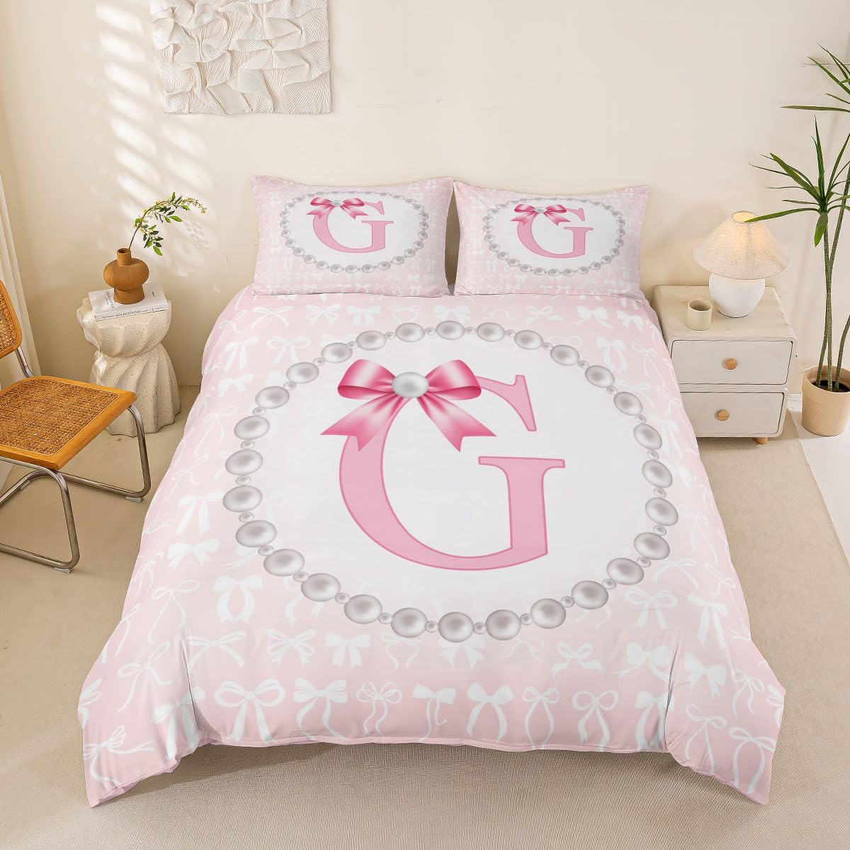 Housse de couette douce 220x240cm facile à laver avec zip