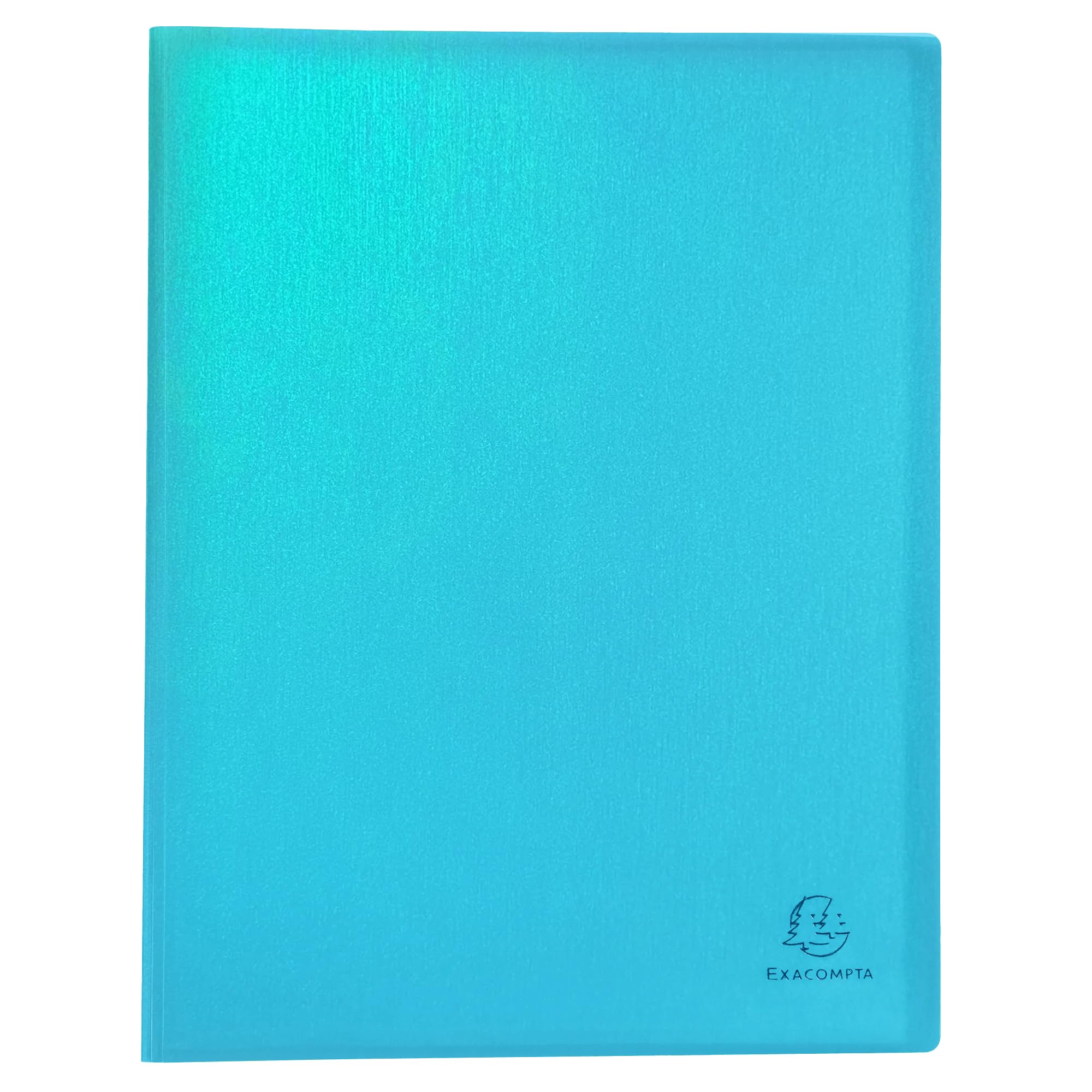 Exacompta - Réf. 85330E - Carton de 12 protège-document semi-rigides en PP CANDY TIDY - 30 pochettes - 60 vues - pour A4 - dim 24 x 32 cm - 4 couleurs azur, menthe, parme et pêche