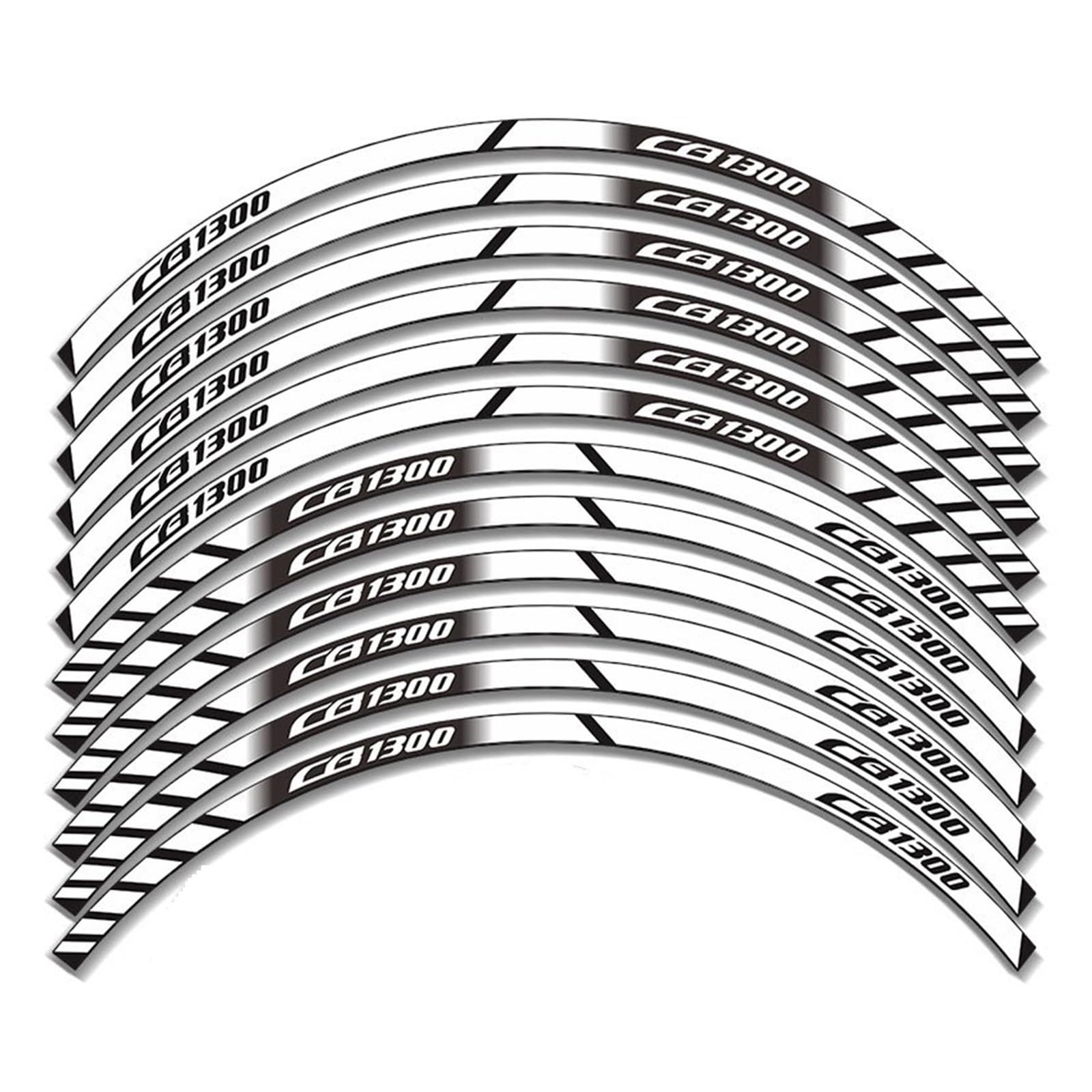 Motorcycle Decal Decorative Stripe for CB1300 for Cb 1300 Reflective(4)