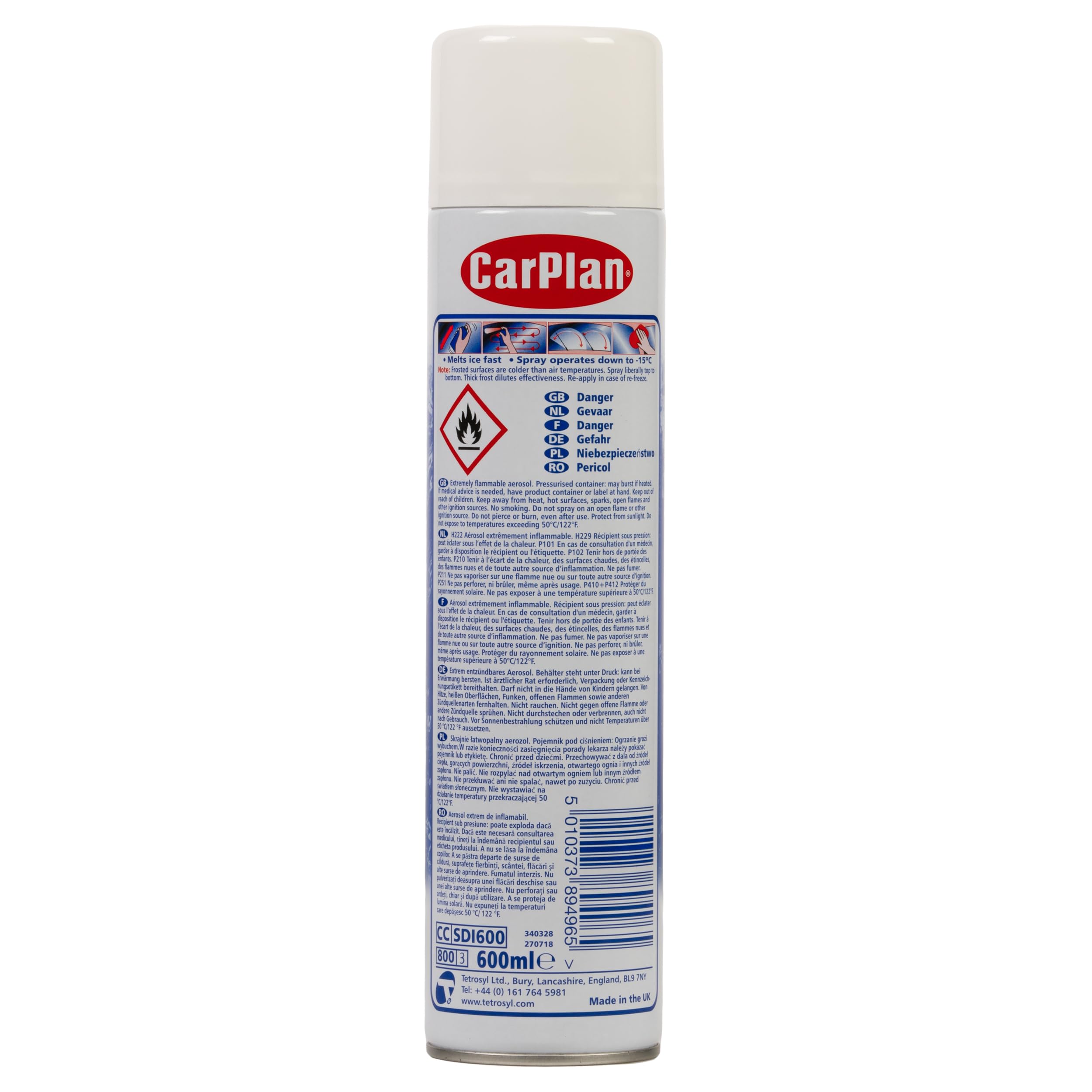 Carplan Blue Star Sbrinante Aerosol 600 ml