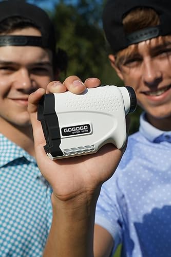 Miniatura 19 de Gogogo Sport Vpro Telémetro láser para golf y caza, medidor de distancia de 1200 yardas con barra de bandera de alta precisión función de vibración