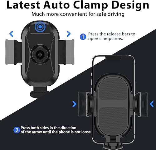 Miniatura 5 de ORIbox Soporte de teléfono para automóvil súper ventosa y resistente al calor Soporte universal para teléfono celular, soporte de ventilación para