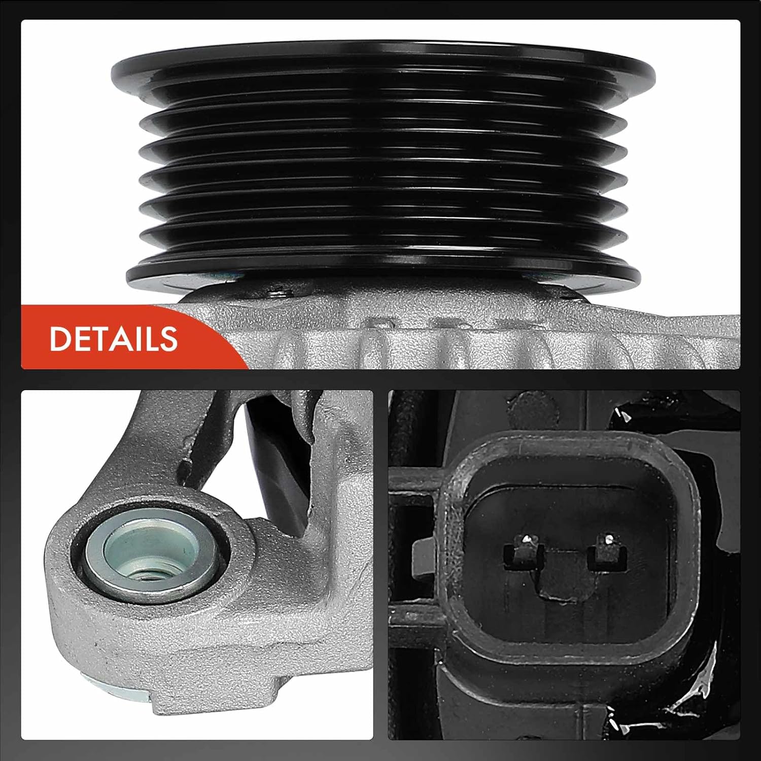 A-Premium Alternator Compatible with Ram 1500 2011-2013 & Jeep Grand Cherokee 2007-2010, Liberty 2007-2010, Commander 2007-2010 & Dodge Ram 1500 2009-2010, Durango 2007-2009, Nitro & Chrysler Aspen