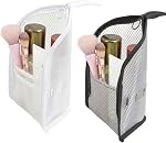 2PCS Standing Toiletry Bag, Portable Lightweight Travel Toiletry Bags with Hanging Hook,Portable Stand Up Organizer for Toothbrush,EVA Clear Waterproof for Travel