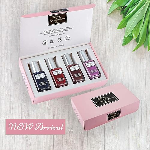 Miniatura 4 de karma organic Hermoso juego de esmaltes de uñas naturales, no tóxico, pintura de uñas vegana y libre de crueldad animal