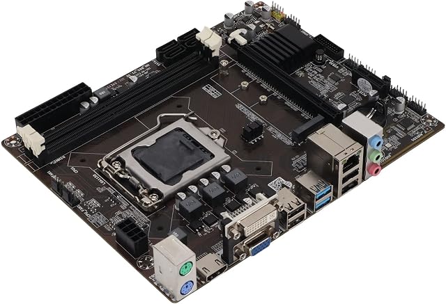 PC Motherboard, CPU LGA 1150 Socket, B85 Computer Motherboards, DDR3 1600/1333/1066MHz Memory, 100M Network Card, Gaming Mainrboard for Desktop Computers