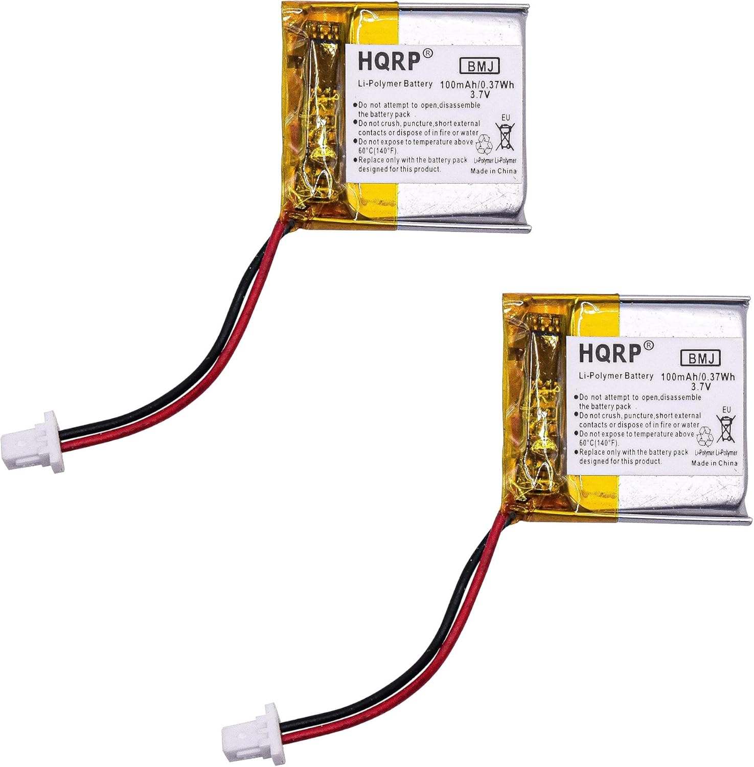 HQRP 2Pack Battery Compatible with Autostart ASRS7504BK