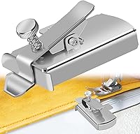 Vista 8 de TIGARI Pie Prensatelas de Dobladillo Enrollado, Pie de Coser de Dobladillo Enrollado, Pie de Presión de Dobladillo Enrollado de 7/8/9/10mm de Ancho