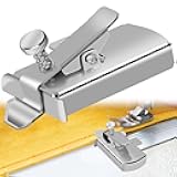 TIGARI Magnetic Seam Guide for Sewing Machine, Magnetic Sewing Guide with Clip, Multifunctional Ruler, Hemmer Guide, Seam Guide, Hem Guide for Walking Foot Sewing Machine, Sewing Supplies Accessories