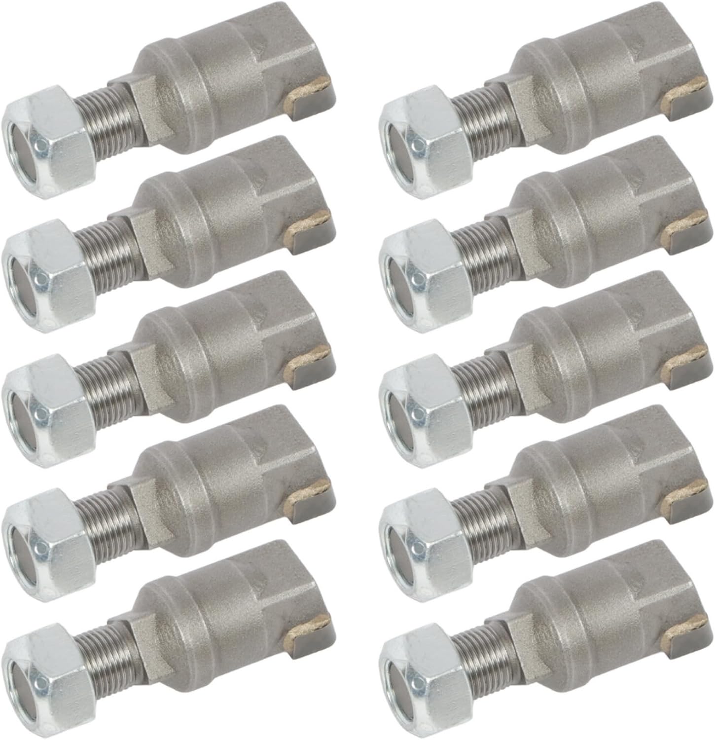 WFLNHB 10 Pack Stump Grinder Teeth 04501311 Replacement for Carlton 5014 7015 7500 7015 8018