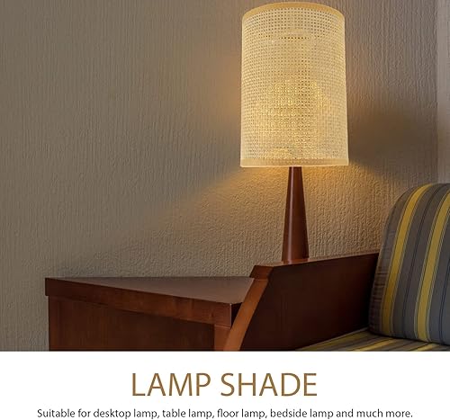 Miniatura 2 de Pantalla de lámpara de araña 2 unids pantalla de lámpara de mesa pantalla s lámpara de araña pantallas de ratán metal