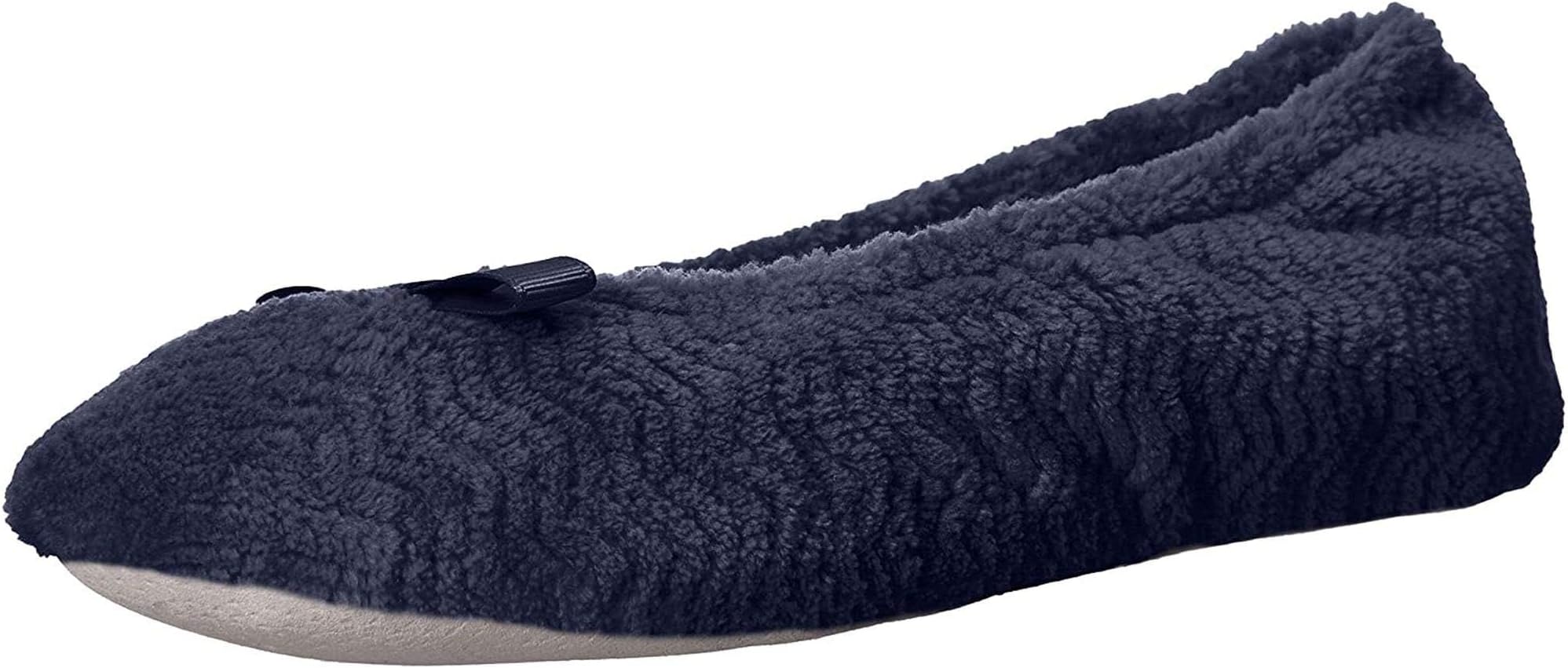 Women's Diamond Microterry Ballerina Slippers