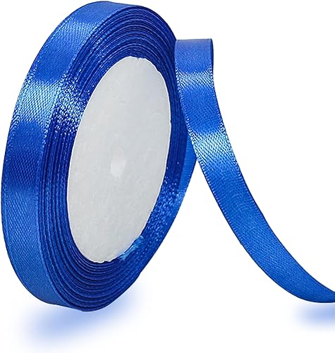 Miniatura 33 de Cinta de satén dorada de 3/4 pulgadas x 25 yardas, cinta de tela de color sólido para envolver regalos, manualidades, fabricación de lazos