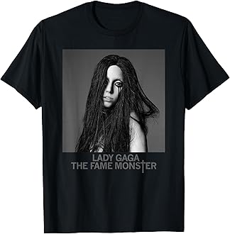 レディー ガガ エニグマ Tシャツ L 黒 Amazon.com: Lady Gaga: T-Shirts & Tanks