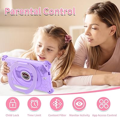 Kids Tablet Toddler Tablet, 7" Tableta For Boys Girls With