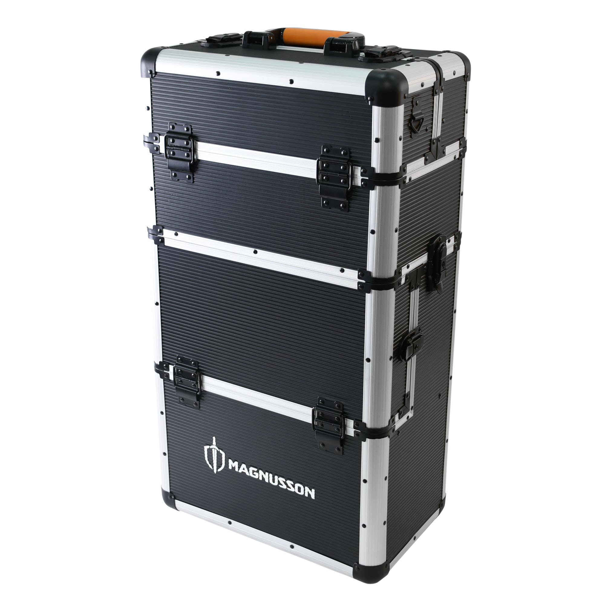 Magnusson Servante trolley 3 compartiments empilables 24 compartiments noir