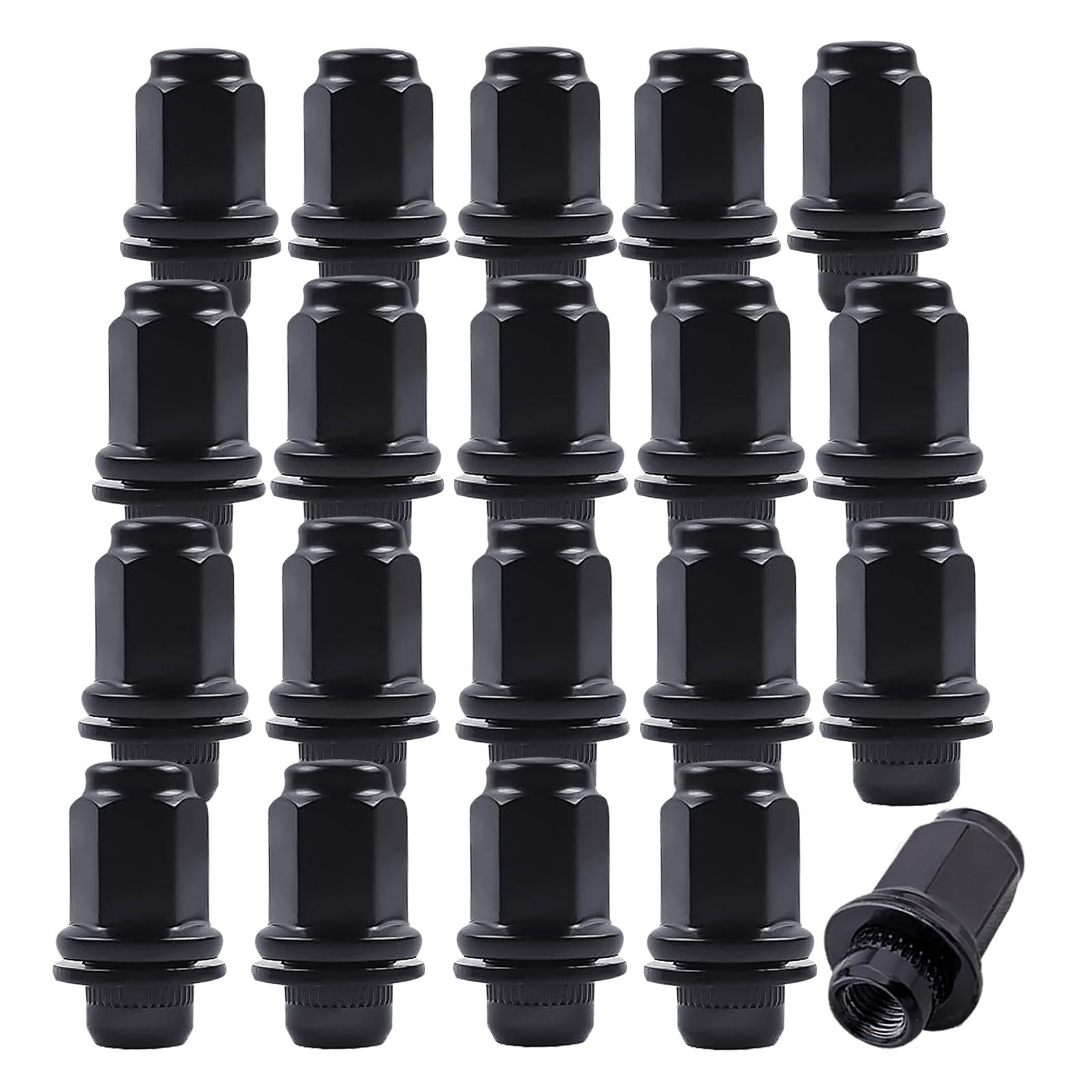 14x1.5mm OEM Lug Nuts Set of 20, 7/8